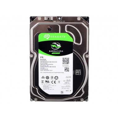 Жесткий диск HDD SATA Seagate 8000Gb (8Tb), ST8000VX0002, Surveillance, 5900 rpm, 256Mb buffer